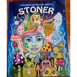 "Stoner" Coloring Book For Adults by Edwina McNamee.
